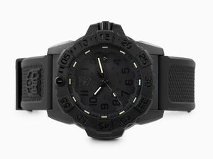 Luminox Sea Navy Seal 3501.BO Quartz watch, Black, Carbon, 20 atm, Polyurethane