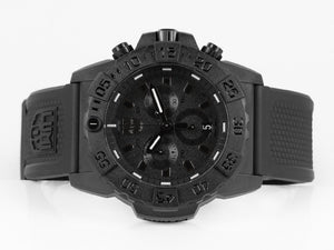 Luminox Sea Navy Seal Chronograph 3580 Series Quartz Watch, Black, XS.3581.BO
