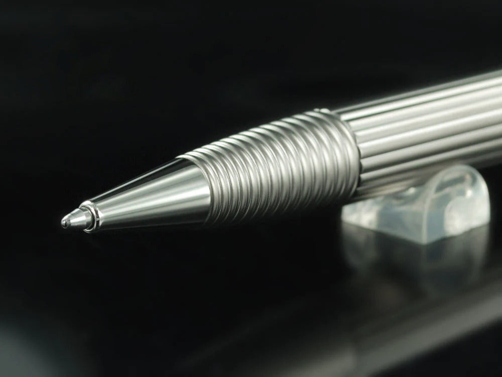 Lamy Imporium Ballpoint pen, Titanium, Guilloche, Platinum-plated, 1227956