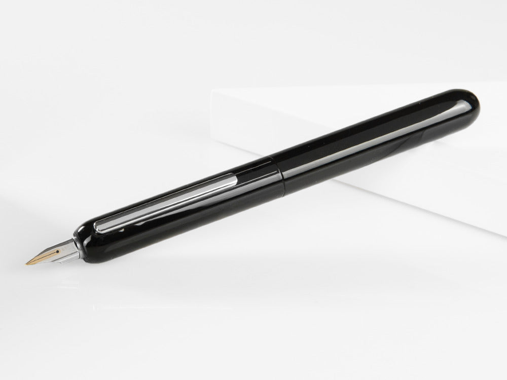 Lamy Dialog 3 Pianoblack Fountain Pen, Platinum-plated, Black, 1228083