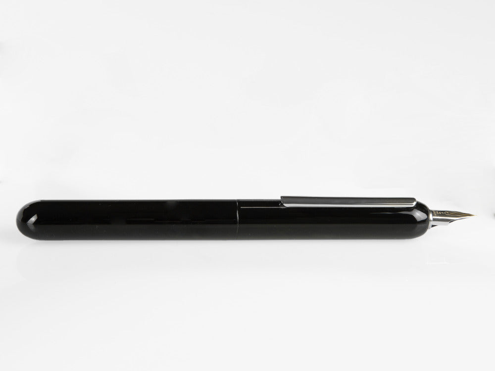 Lamy Dialog 3 Pianoblack Fountain Pen, Platinum-plated, Black