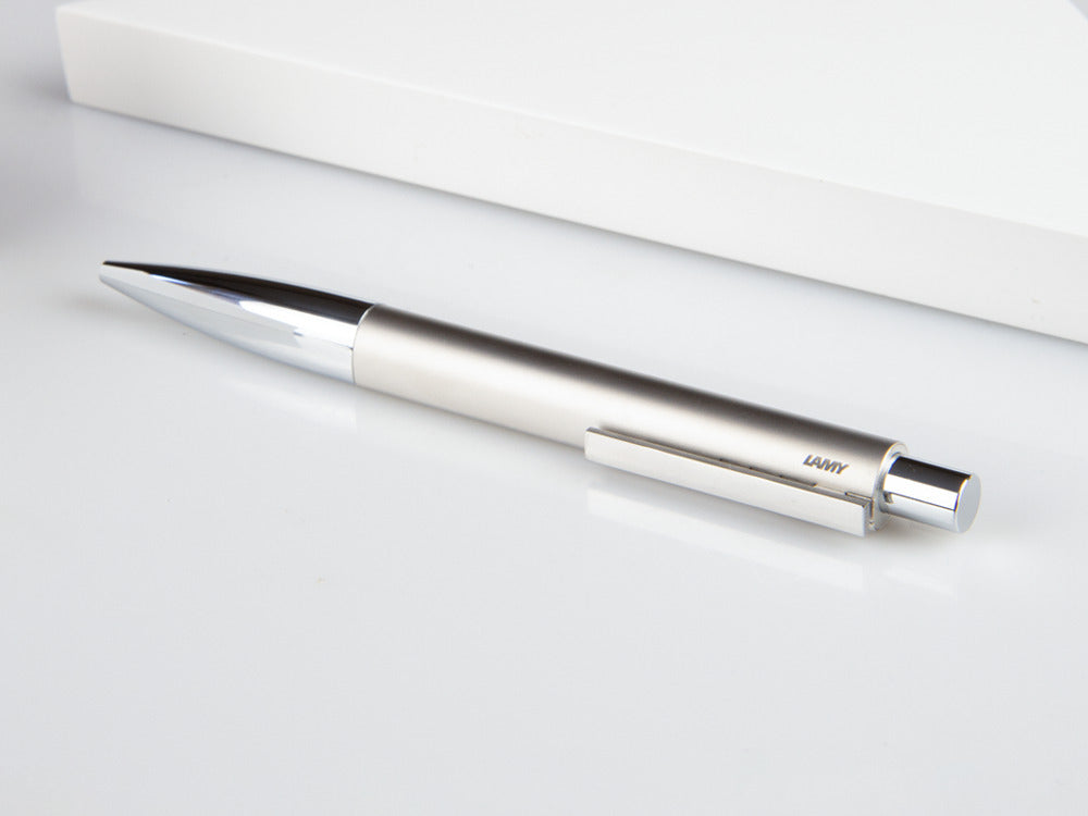 Lamy Ideos Ballpoint pen, Aluminum, Silver, 1235464 - Iguana Sell