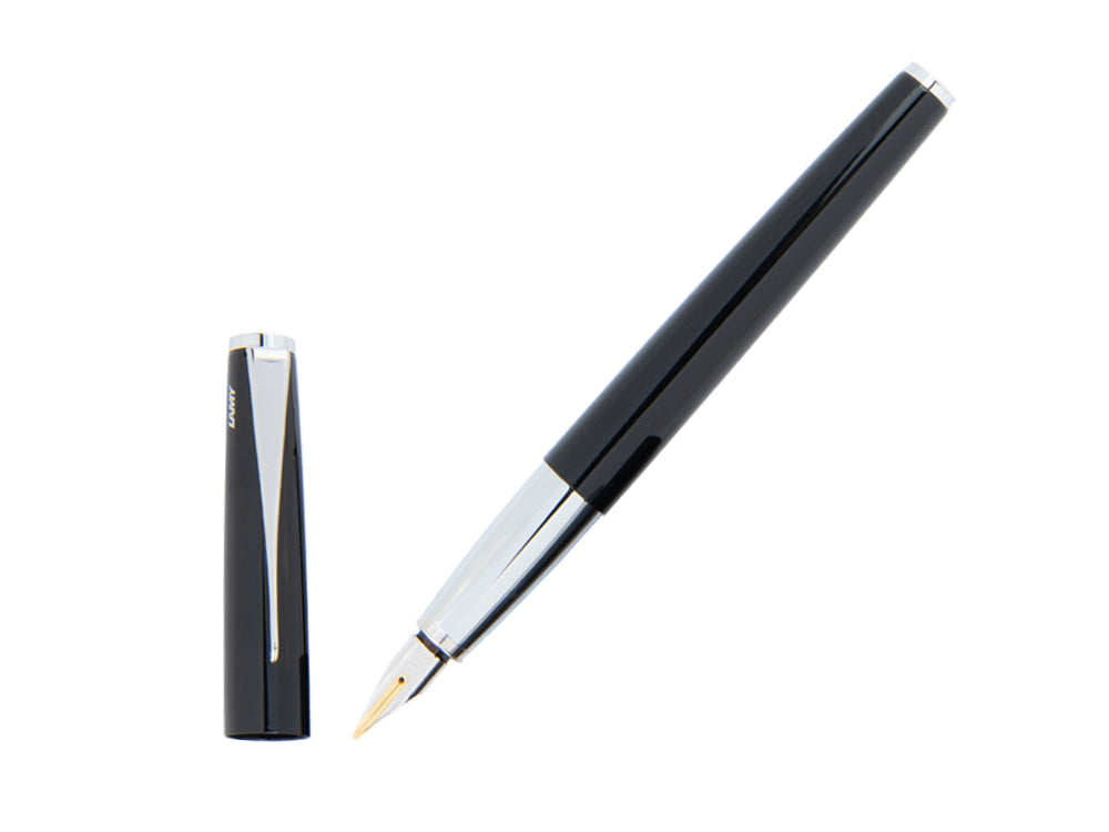 LAMY Scala 080 Vulpen van roestvrij staal, matzwart gelakte afwerking met hoogwaardige veer van gepolijst roestvrij staal, veerdikte B LAMY Scala 080 Vulpen van roestvrij staal, matzwart gelakte afwerking met hoogwaardige veer van gepolijst roestvrij staal, veerdikte B