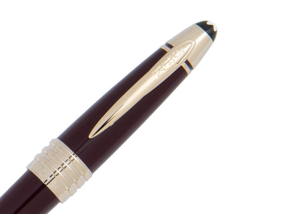 Montblanc John F. Kennedy Ballpoint Pen, Burgundy, Resine, Special Ed., 118083