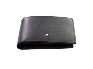 Montblanc Meisterstück 4810 Card holder with banknote compartment, Black, 129246