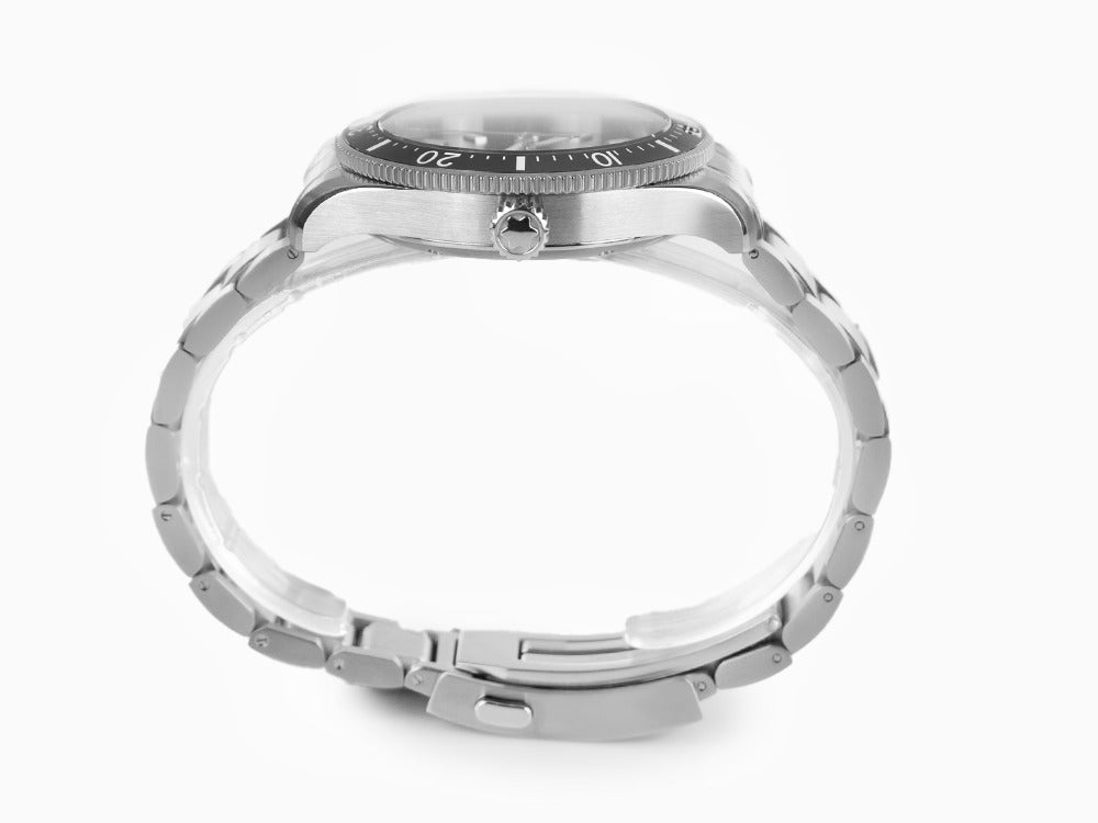 Montblanc 1858 Iced Sea Automatic Watch, Ceramic, Black, 41 mm, 129371