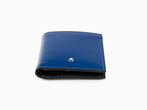Montblanc Meisterstück Compact Wallet, Blue, Leather, 6 Cards, 129678