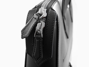 Montblanc Meisterstück Selection Soft Men's bag, Leather, Black, Zip, 130043