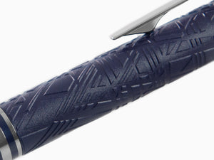 Montblanc StarWalker SpaceBlue Doué Ballpoint pen, Ruthenium trim, 130217