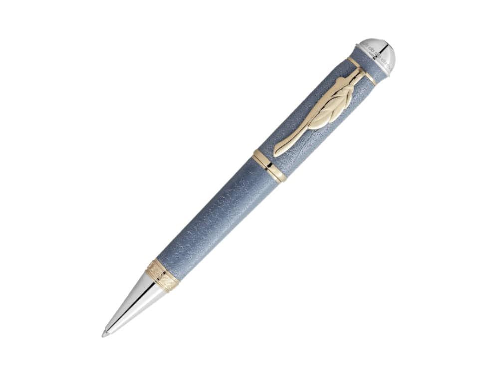 Montblanc Writers Edition Goethe Ballpoint pen, Precious resine, Blue, 131440