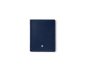 Montblanc Meisterstück Wallet, Blue, Leather, 6 Cards, 131695