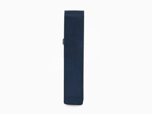 Montblanc Sartorial Pen Case, 1 Writing Instrument, Leather, Blue, 131740