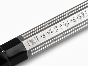 Montblanc Heritage Egyptomania Doué Rollerball pen, Platinum trim, Black, 132138