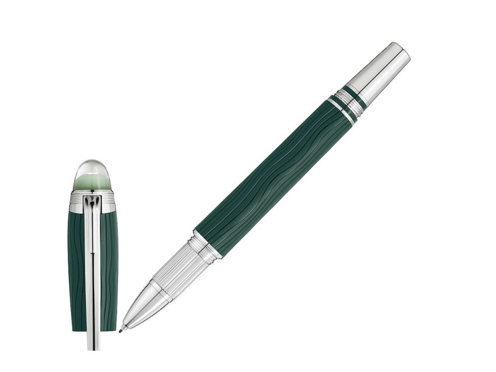 Montblanc StarWalker PolarGreen Fineliner, Green, Platinum trim, 132903