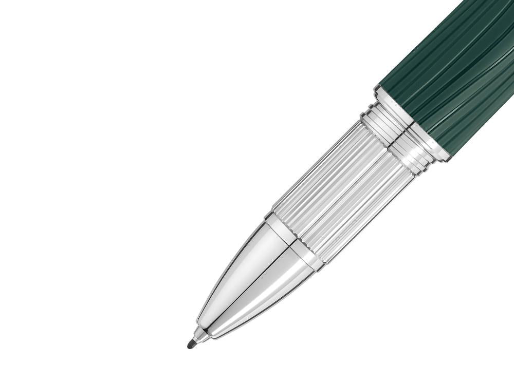 Montblanc StarWalker PolarGreen Fineliner, Green, Platinum trim, 132903
