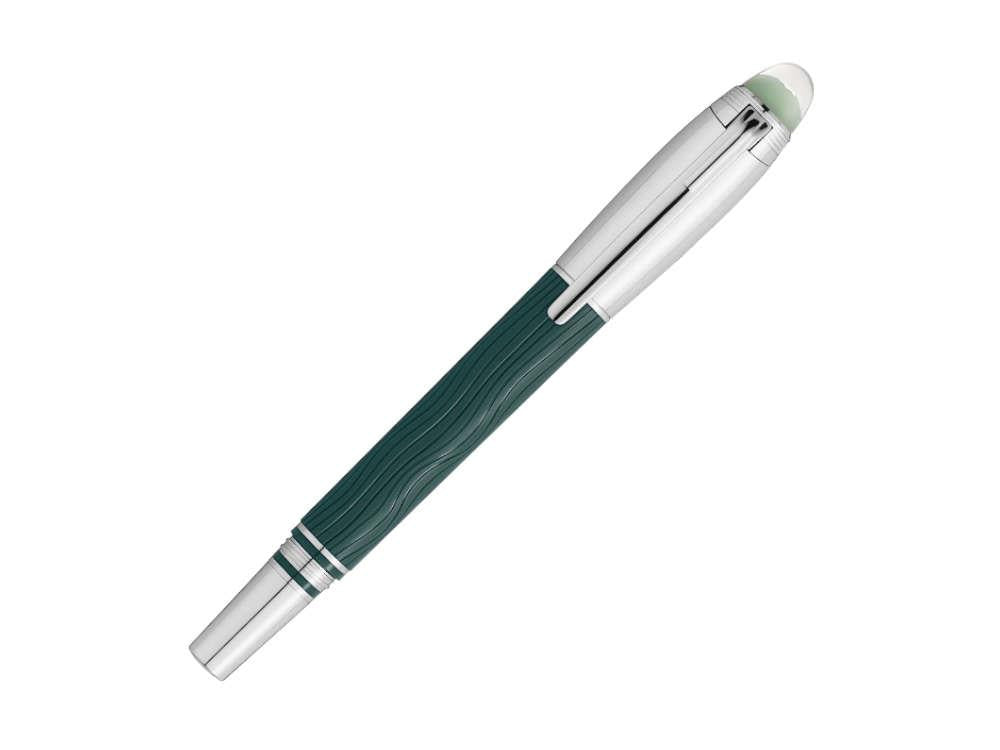 Montblanc StarWalker PolarGreen Doué Fineliner, Platinum trim, 132907