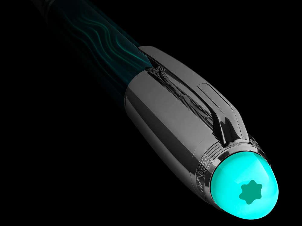 Montblanc StarWalker PolarGreen Metal Fountain Pen, 132910