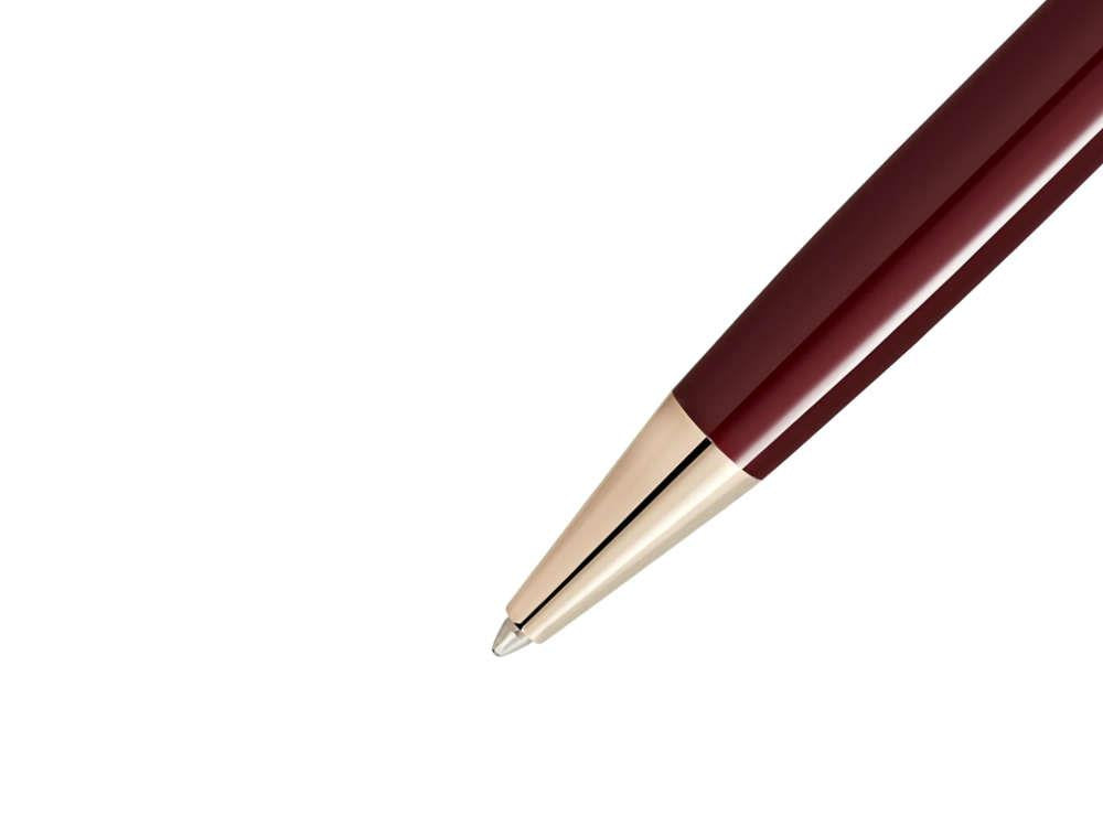 Montblanc Meisterstück Classique Burgundy Ballpoint pen, Gold plated, 133008