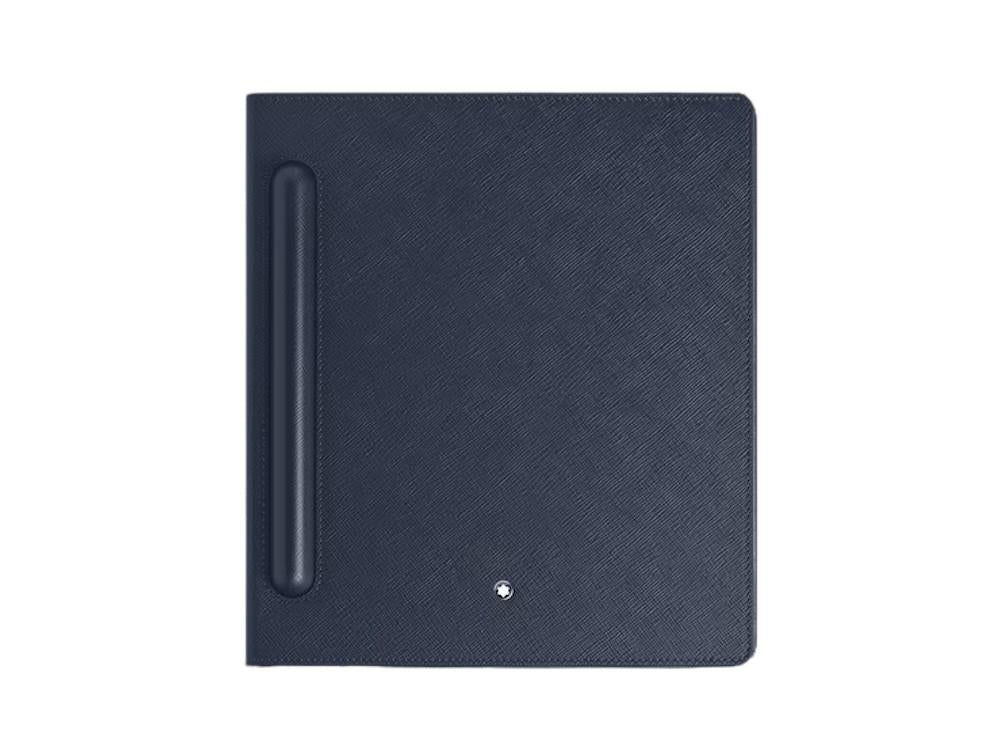 Montblanc Digital Paper Folio, Calfskin Leather, Blue, 135042