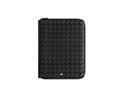 Montblanc Medium Notebook Holder with Zip in Extreme Leather, Black, 137534