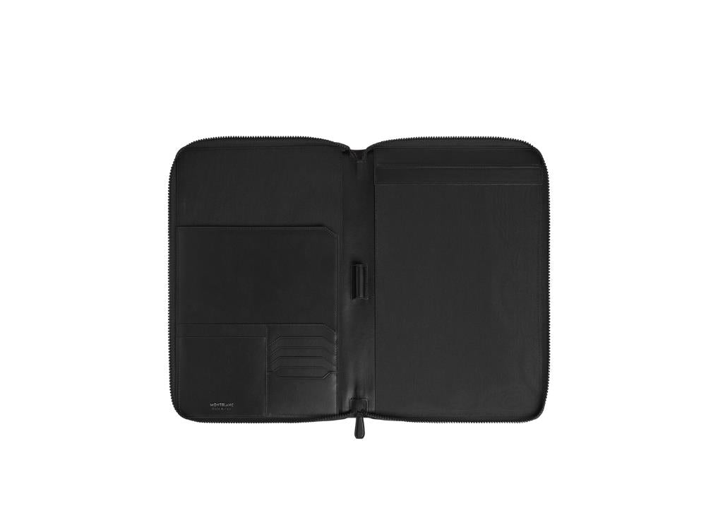 Montblanc Medium Notebook Holder with Zip in Extreme Leather