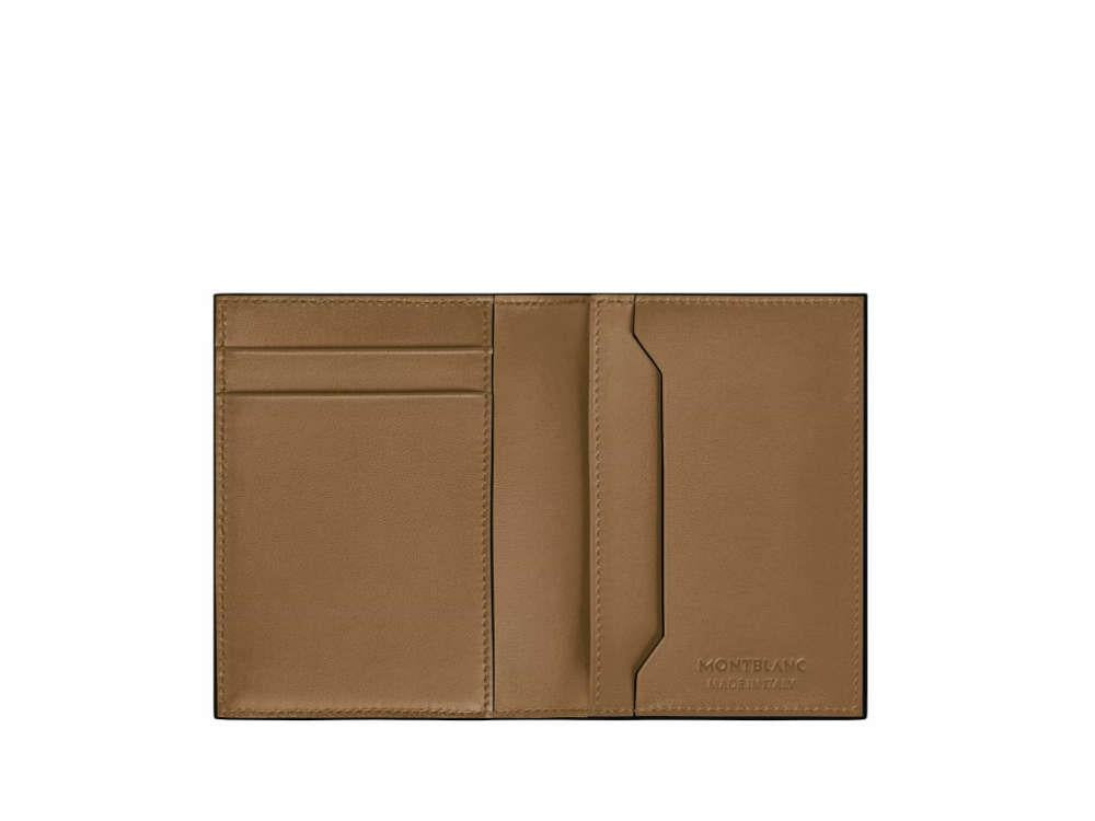 Montblanc Meisterstück Credit card holder, Leather, Jacquard, Brown, 220451