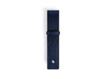 Montblanc Envelope Pen Case, 1 Writing Instrument, Leather, Blue, 221348