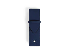 Montblanc Envelope Pen Case for 2 Writing Instruments, Blue