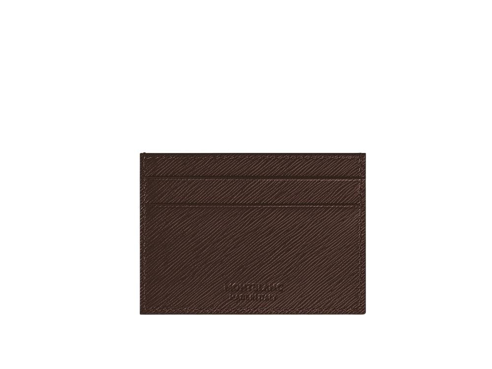 Montblanc Sartorial Credit card holder 5cc, Ebony, 223029 - Iguana