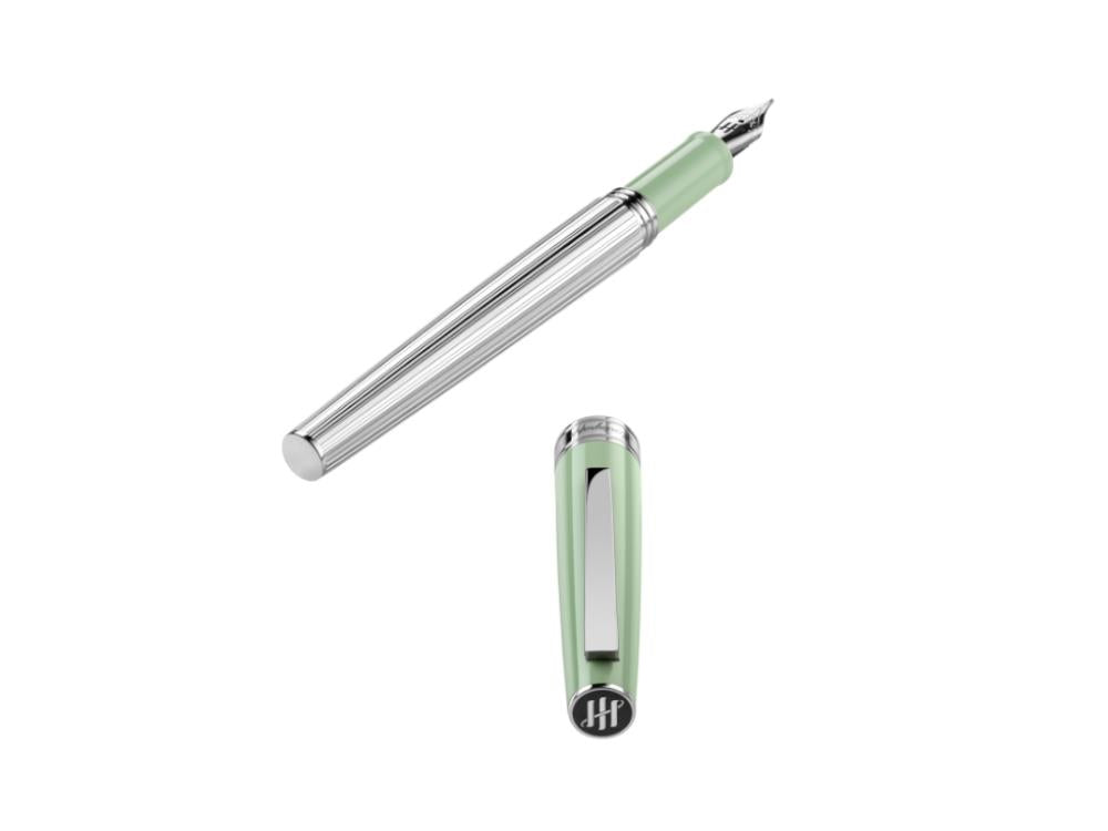 Montegrappa Armonia Duetto Neo Mint Fountain Pen, Resin, Green, ISA1M-AG