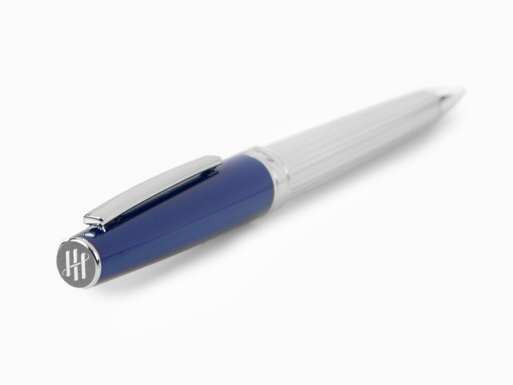 Montegrappa Armonia Duetto Ballpoint pen, Steel, Blue, ISA1MBAB