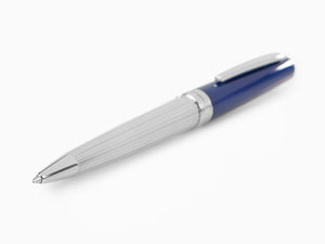 Montegrappa Armonia Duetto Ballpoint pen, Steel, Blue, ISA1MBAB