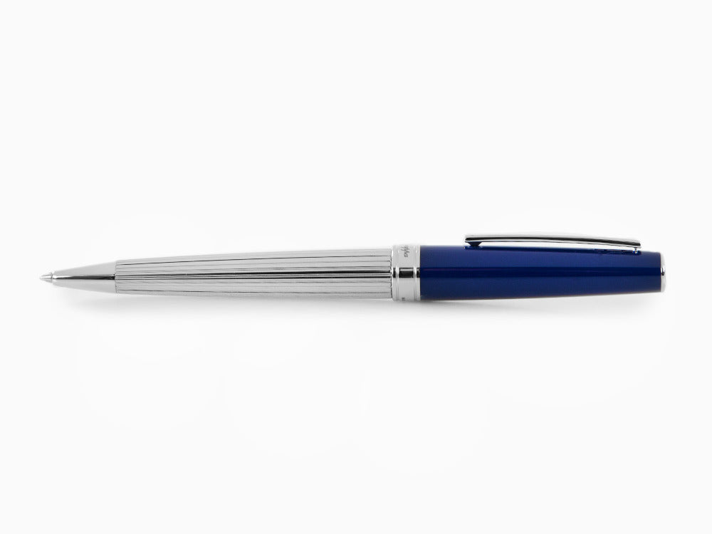 Montegrappa Armonia Duetto Ballpoint pen, Steel, Blue, ISA1MBAB