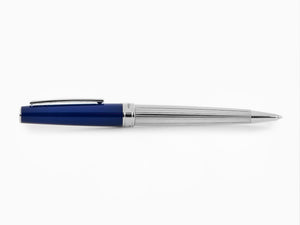 Montegrappa Armonia Duetto Ballpoint pen, Steel, Blue, ISA1MBAB