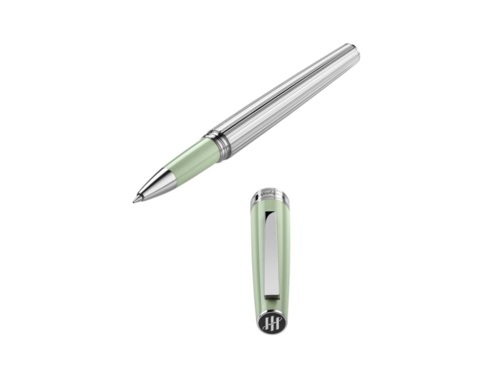 Montegrappa Armonia Duetto Neo Mint Rollerball pen, Steel, Green, ISA1MRAG