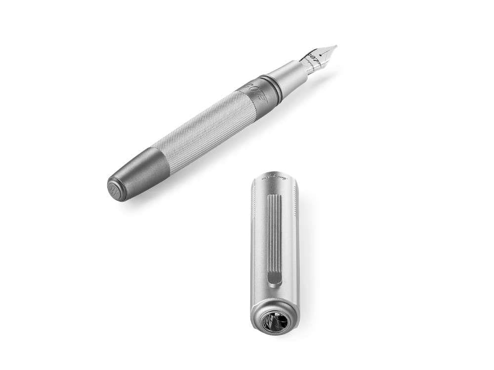 Montegrappa 007 Special Issue Silver Edition Fountain Pen, ISBJR-US