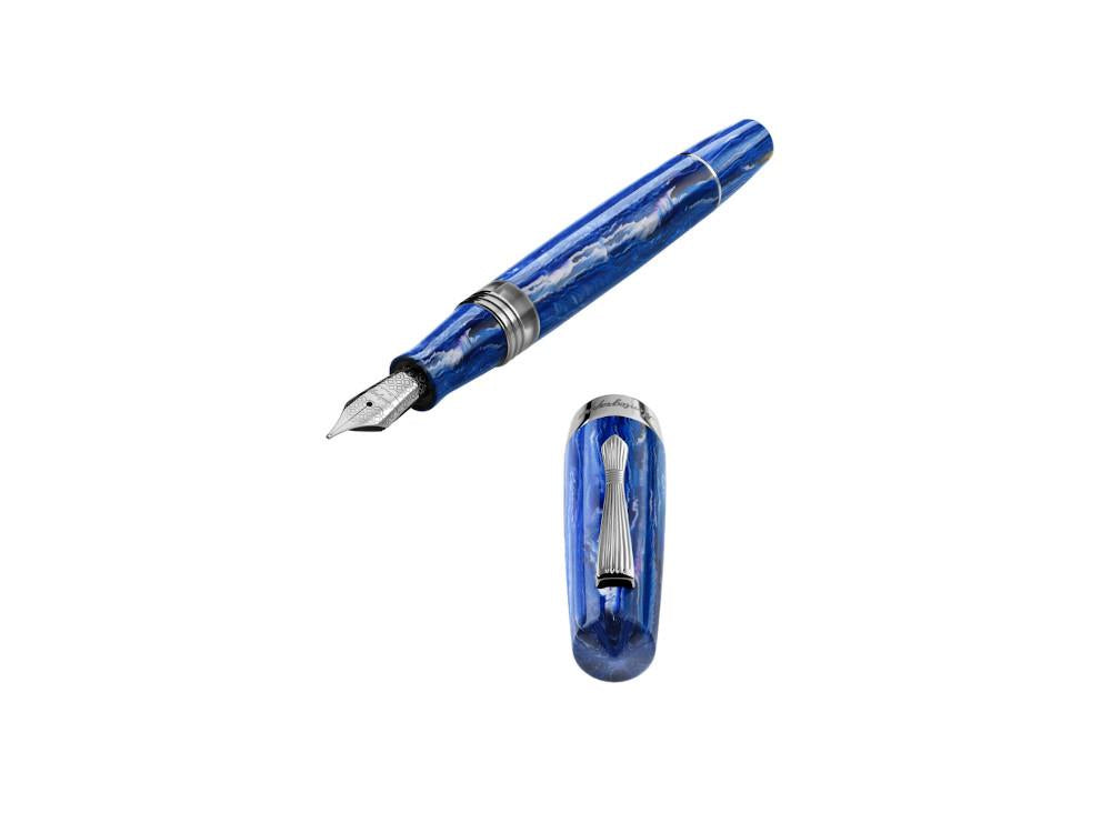 Montegrappa Elmo 02 Plus Ventorum Aquilo Fountain Pen, Piston ISE2P-AB-1