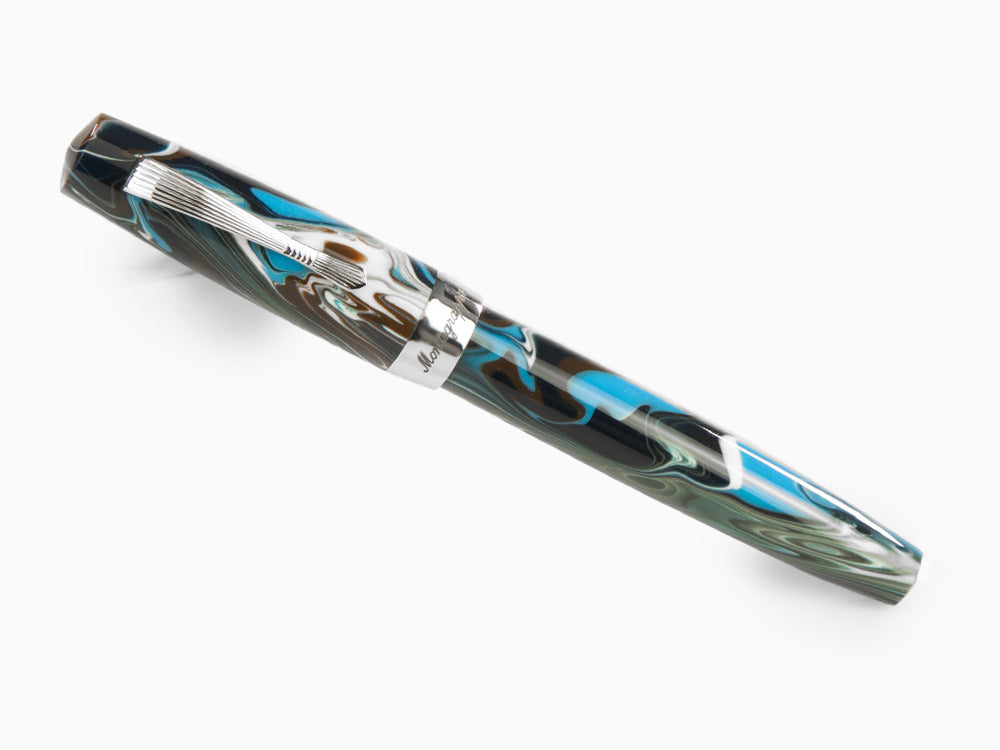 Montegrappa Elmo 02 Sorapis Rollerball pen, Resin, Stainless Steel, ISE2RRAB