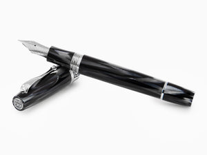 Montegrappa Extra 1930 Black & White Fountain Pen, ISEXF-CH