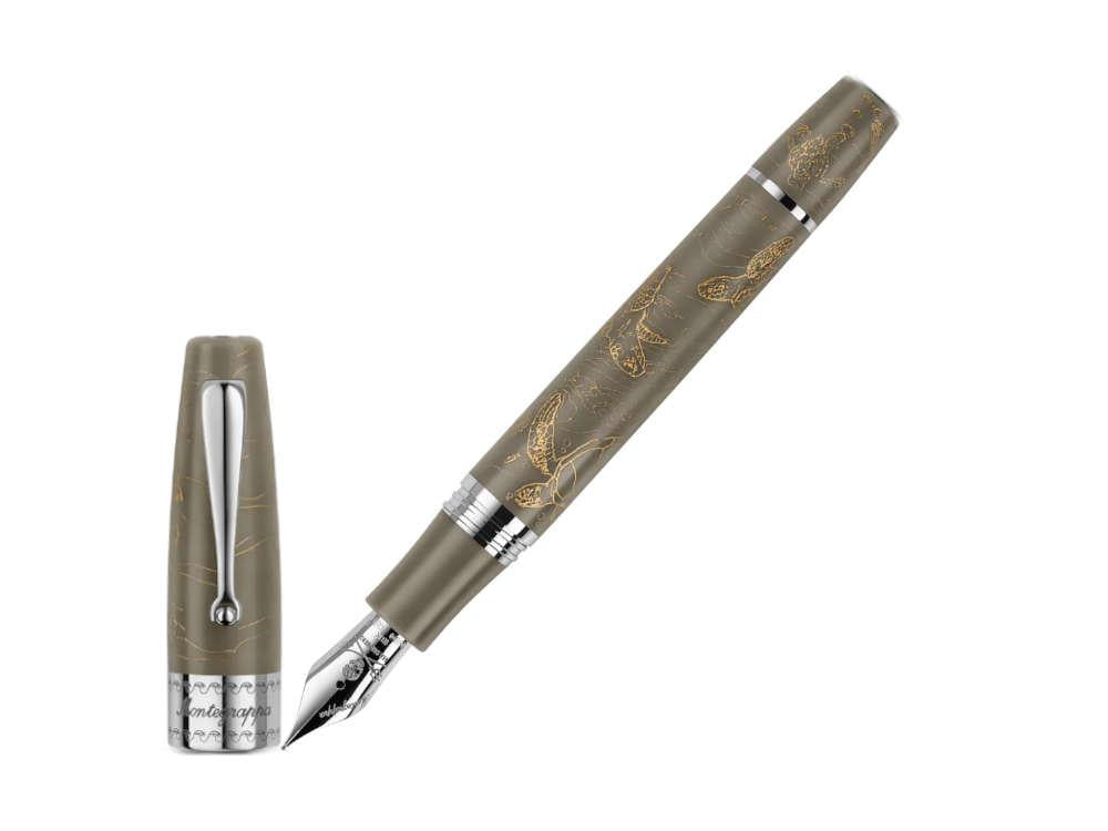 Montegrappa Sea Shepherd: Caretta Caretta Fountain Pen, ISEXN-AJ