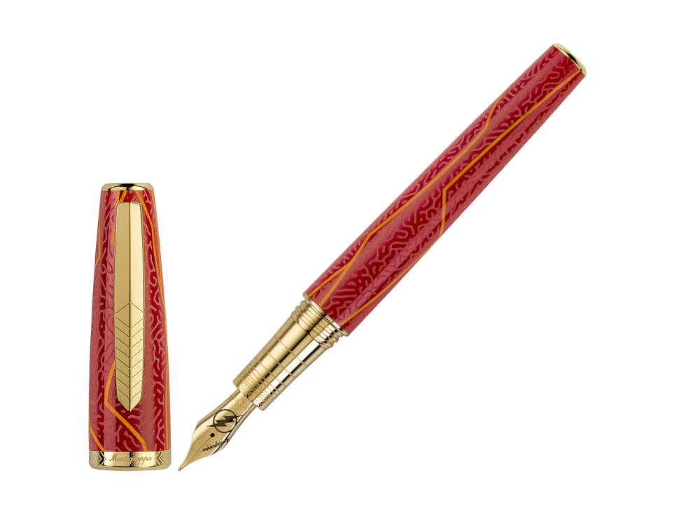 Montegrappa DC Comic The Flash Fountain Pen, Limited Edition, ISFLN-AR