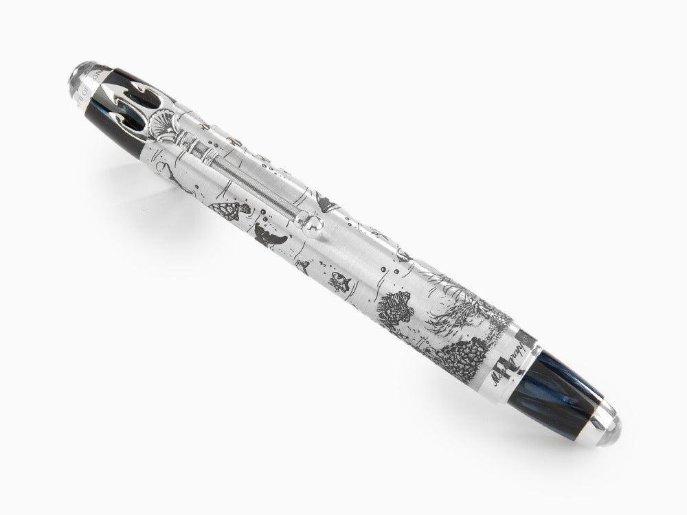 Montegrappa Prince Albert II Of Monaco Oceans Fountain Pen, LE, ISFMN-SE