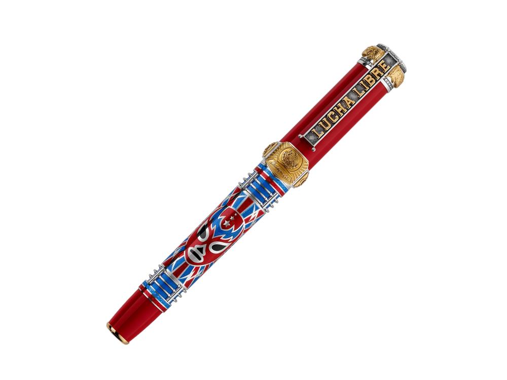 Montegrappa Lucha Libre Rollerball pen Limited Edition, ISLLNRSL
