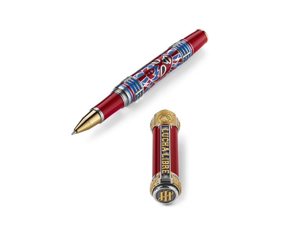 Montegrappa Lucha Libre Rollerball pen Limited Edition, ISLLNRSL
