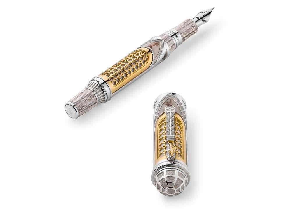 Montegrappa Michelangelo 550th Anniversary Fountain Pen, ISMHN-SE