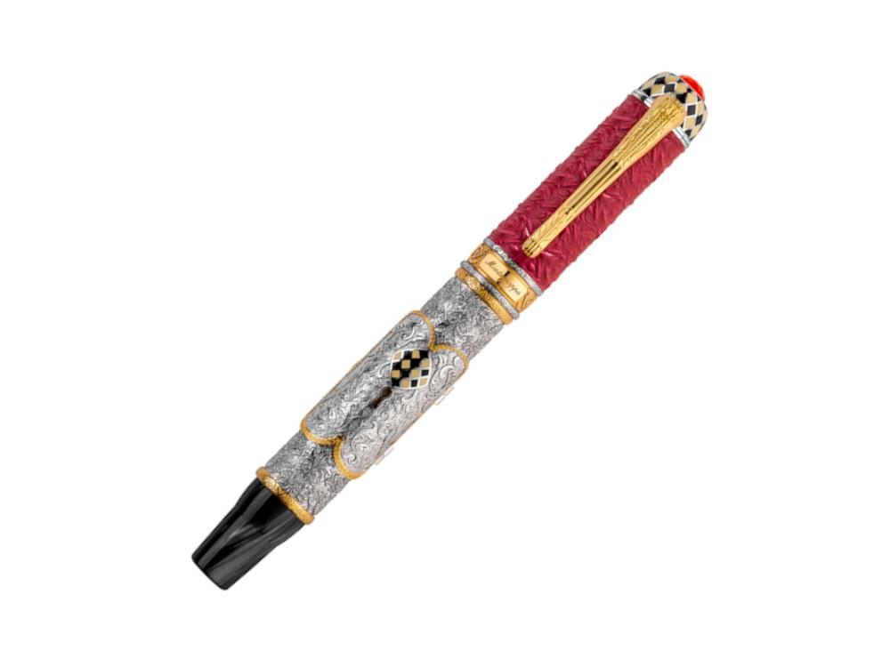 Montegrappa Casanova, Resin, Silver trim, Limited Edition, ISOVN-SE