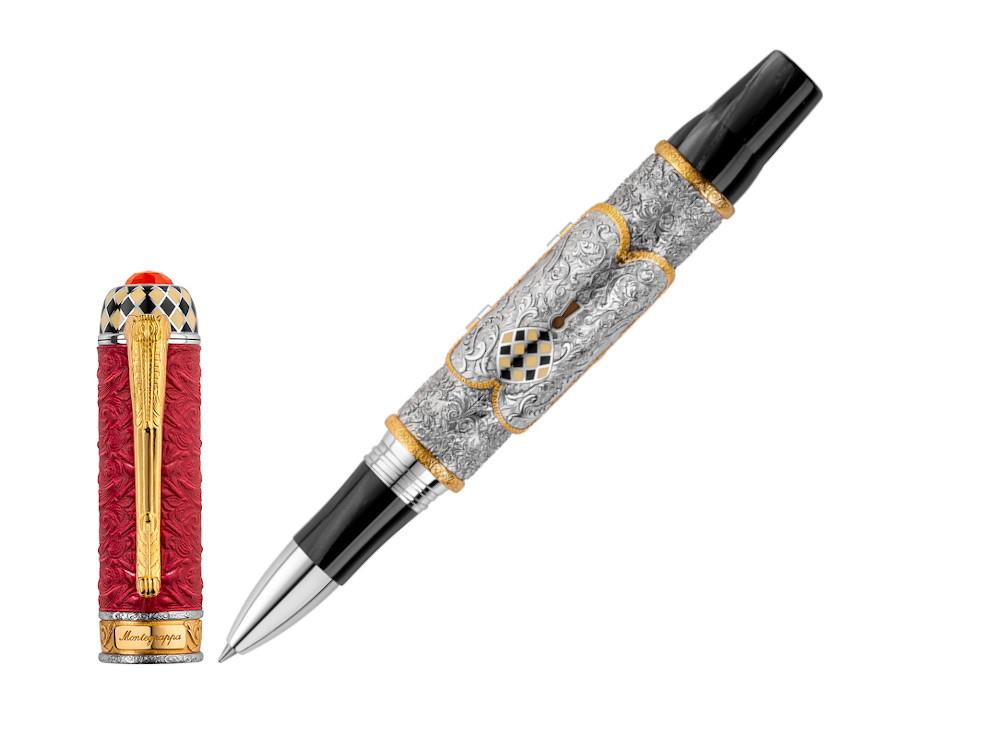 Montegrappa Casanova Rollerball, Resin, Silver trim, Limited Edition, ISOVNRSE