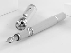 Montegrappa UEFA Champions League Fountain Pen, Grey resin, ISUBN-AJ
