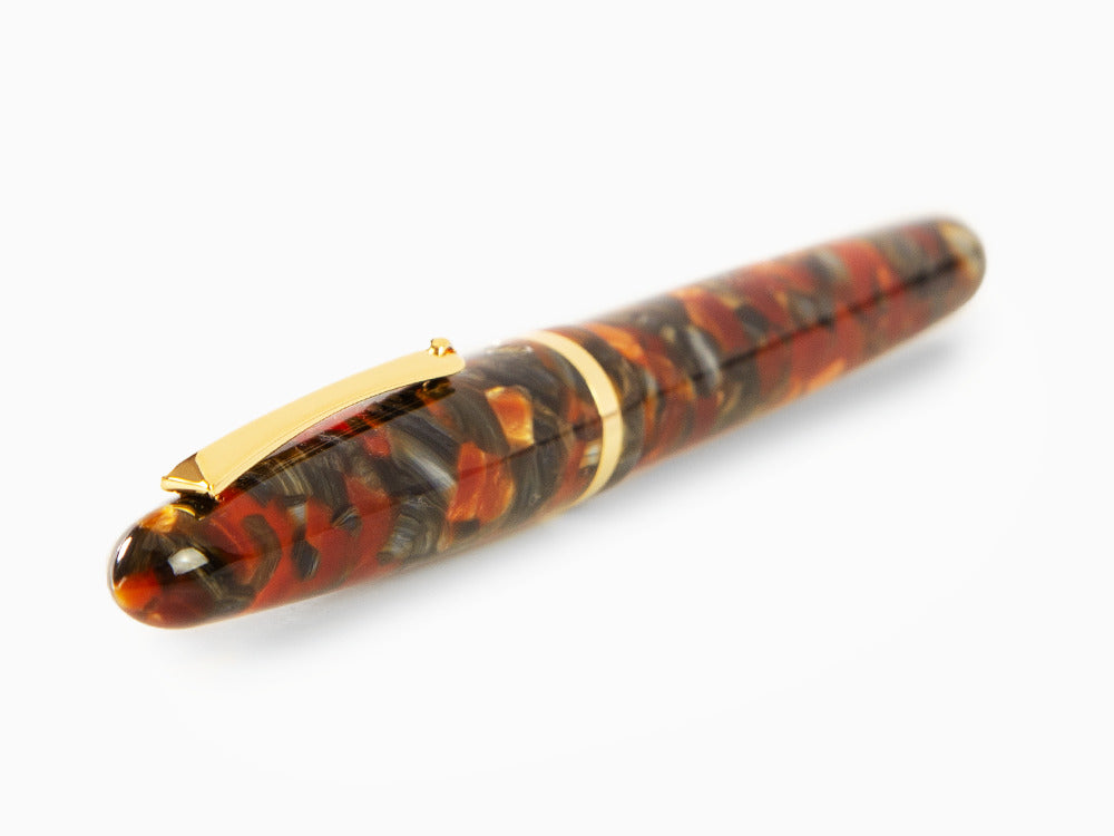 Montegrappa Venetia Plume Agate Fountain Pen, Stainless Steel, ISVEN_AJ