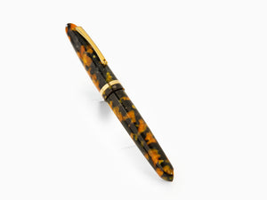 Montegrappa Venetia Havana Amber Rollerball pen, Gold plated, ISVENRAO